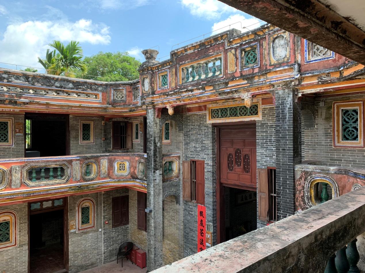 海南风情,阳光下的温馨日常画卷